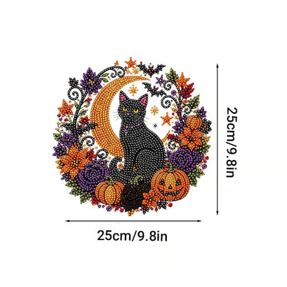 Halloween Diamond Painting Hanging Ornament Kit