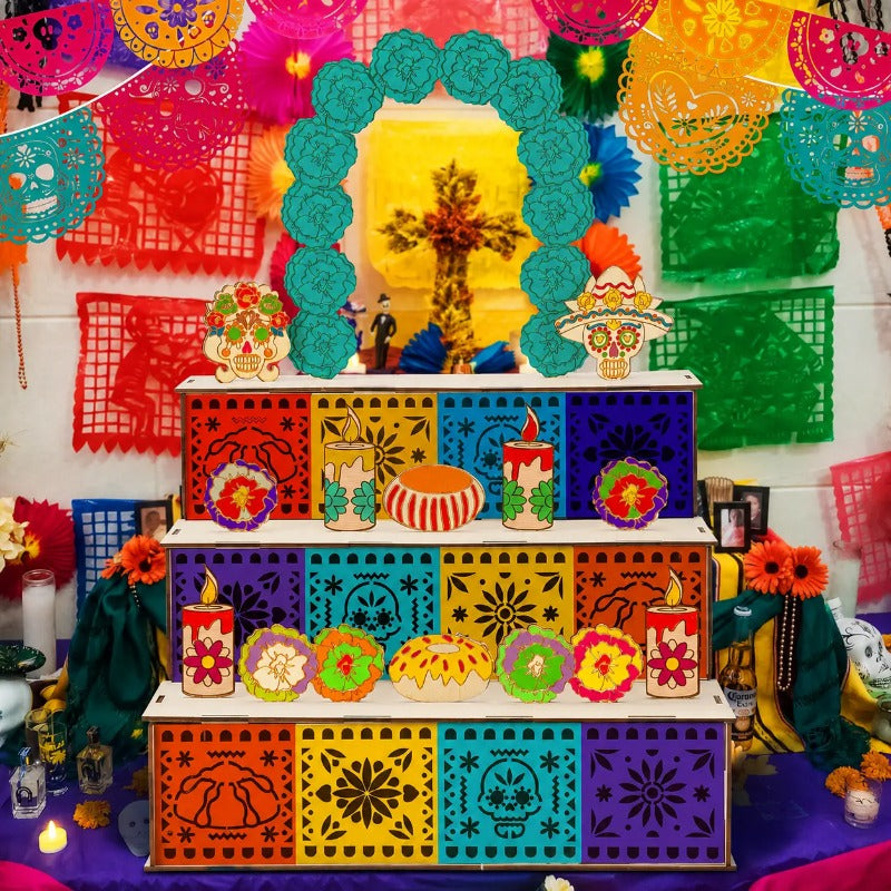 Day of the Dead-DIY Wooden Altar Display