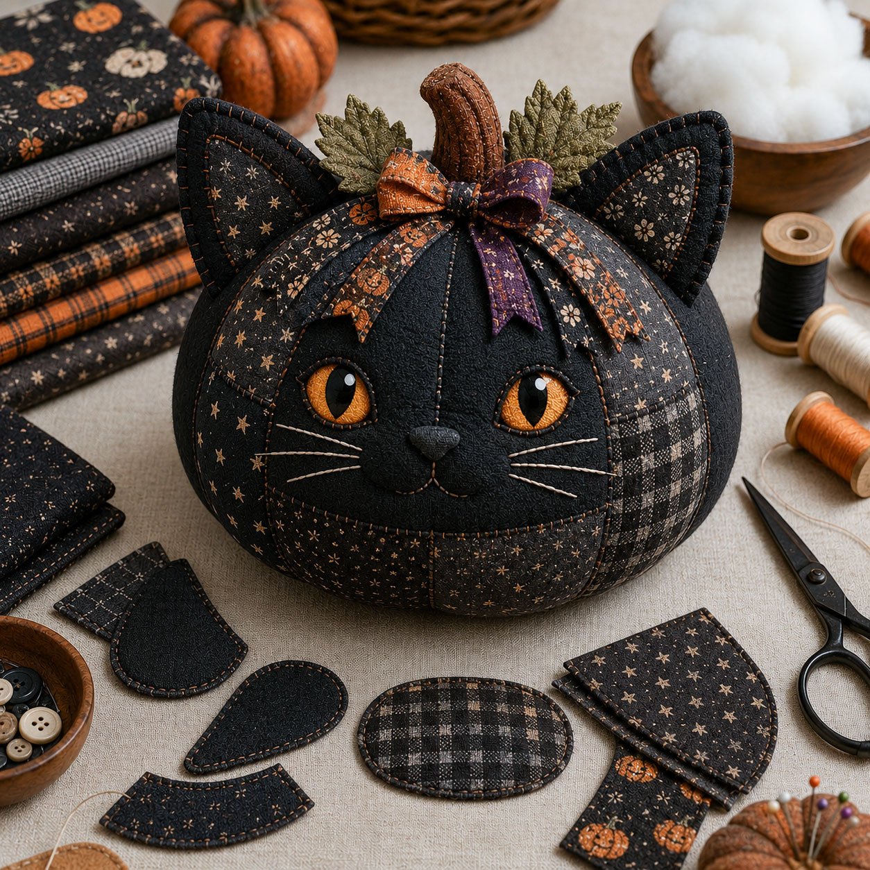 🔥Last Day 49% OFF - DIY Animal Pumpkin Sewing Kit