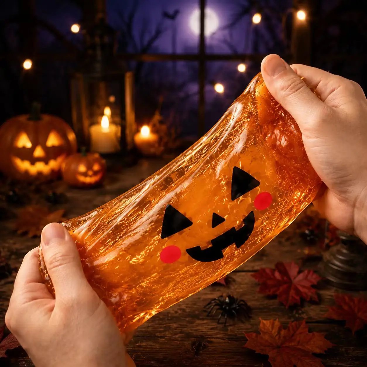 🔥LAST DAY 50% OFF - 🎃Cute Halloween Scary Ghost Maruko Squeeze Toy Set
