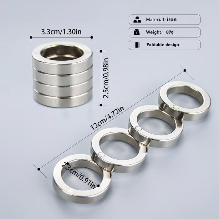 Folding Finger Ring，StressReducing Finger Ring