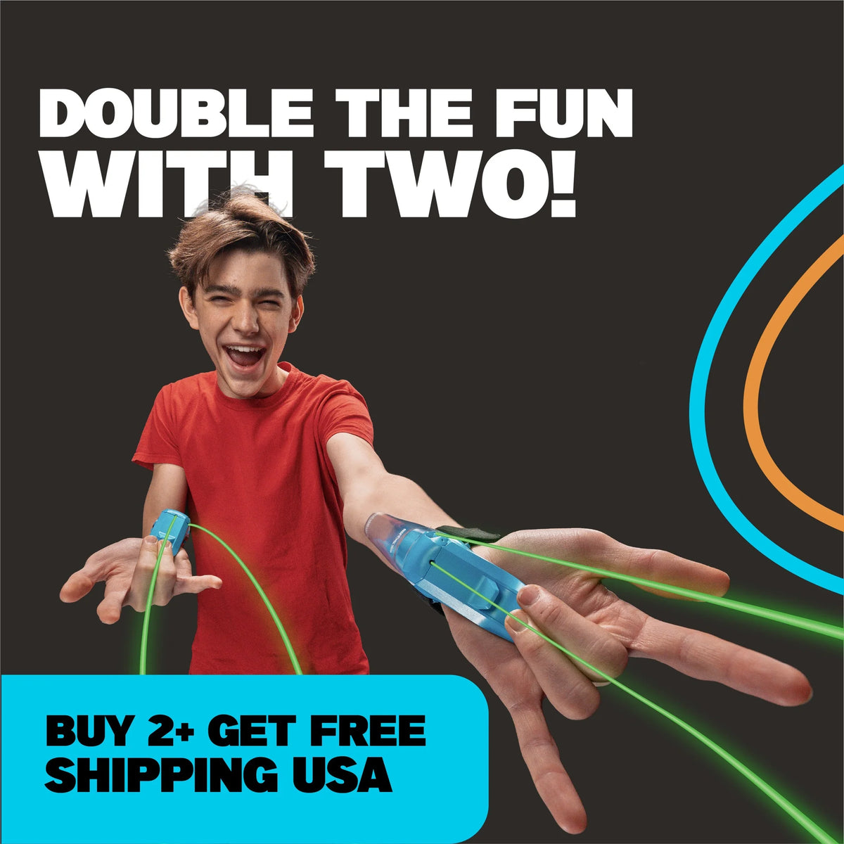 ⚡ 50% OFF | Rechargeable Wrist String Launcher Toy