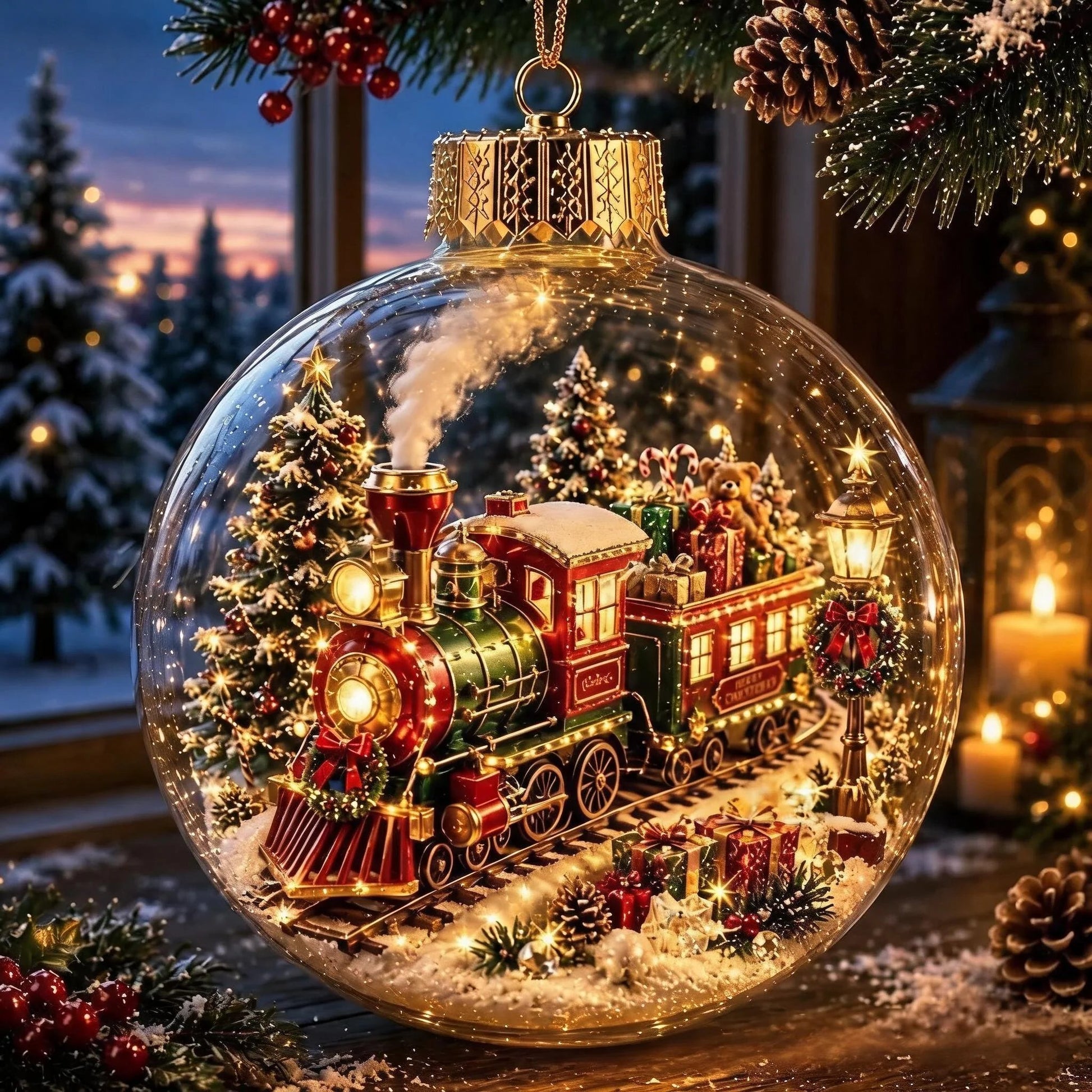 ✨Buy 3 Get 1 Free✨ - 🎄Glowing Christmas Ornament🎅