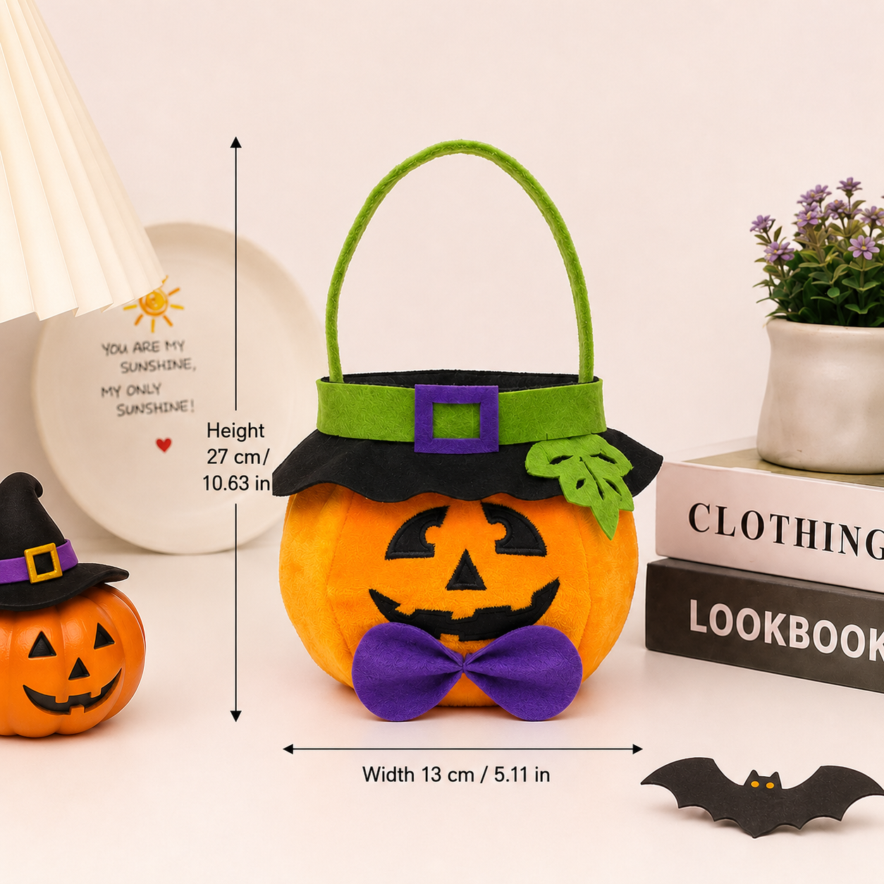 🍬Halloween Early Bird Sale | 49% OFF  Cute Halloween Trick-or-Treat Candy Bag – Soft Reusable Tote for Kids