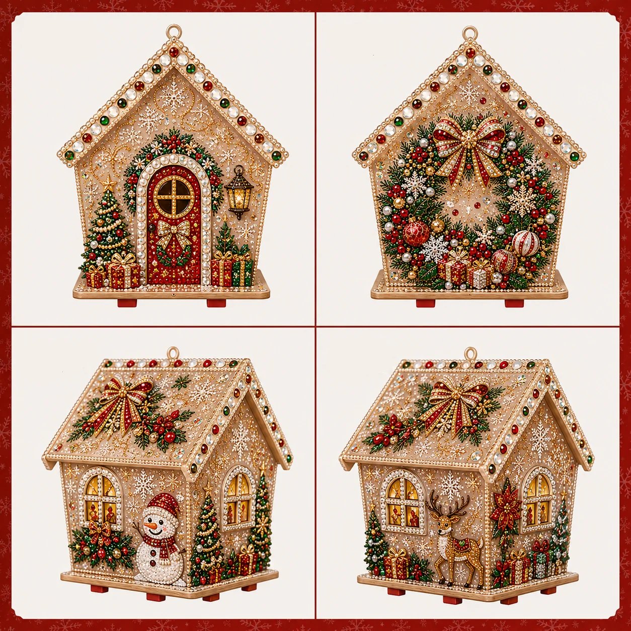 🔥HOT SALE🔥Plymagic DIY Pearl Art - Christmas Collection