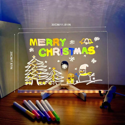 🎨 Magic LED Drawing Board – Glow, Draw & Create! ✨