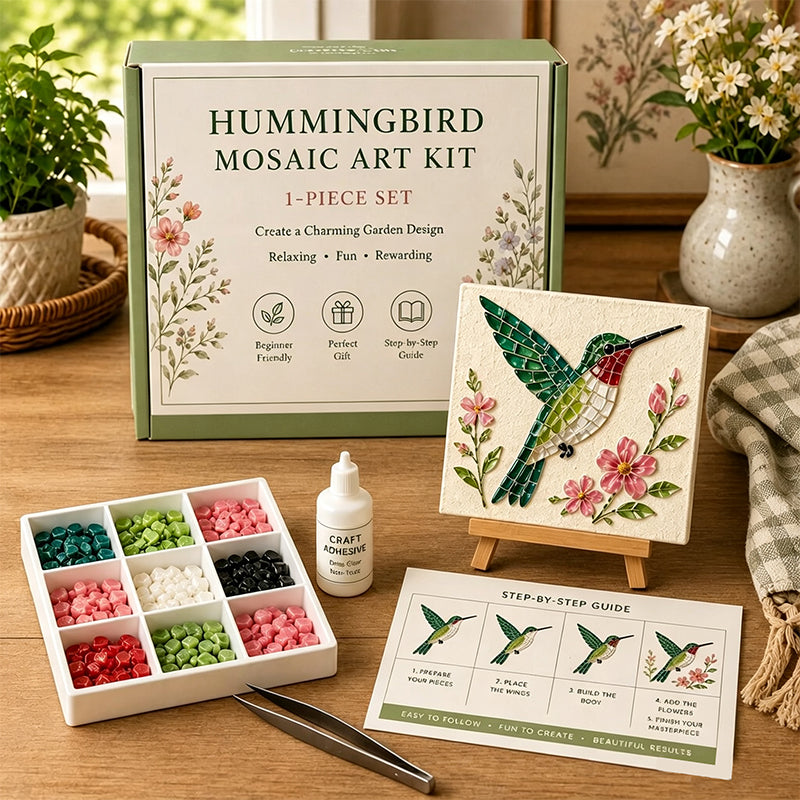 Watering Can Mosaic Art Kit