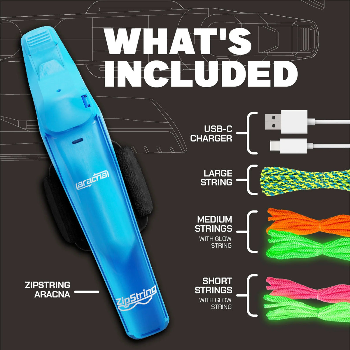 ⚡ 50% OFF | Rechargeable Wrist String Launcher Toy