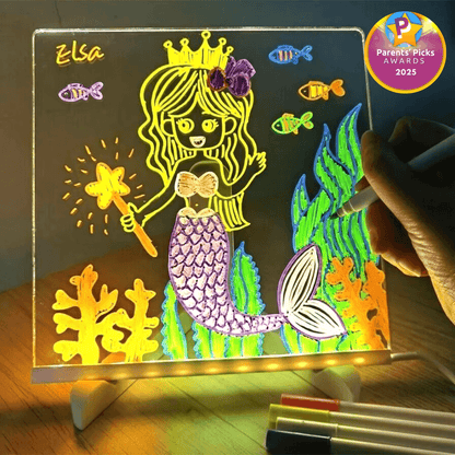 🎨 Magic LED Drawing Board – Glow, Draw & Create! ✨