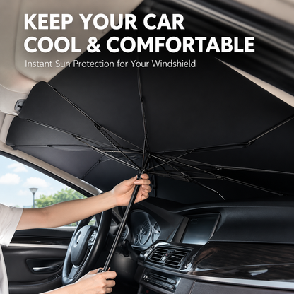✨Last Day 50% OFF - 2026 Upgraded Car Windshield Sun Shade Umbrella