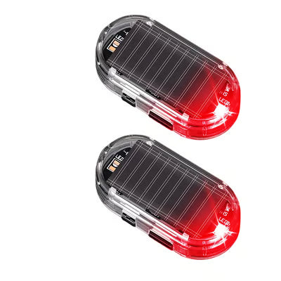 Solar Powered Motion Sensor Strobe Light & Loud Siren Alarm