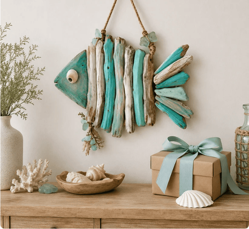 🌊Lighted Coastal FishWall Decor
