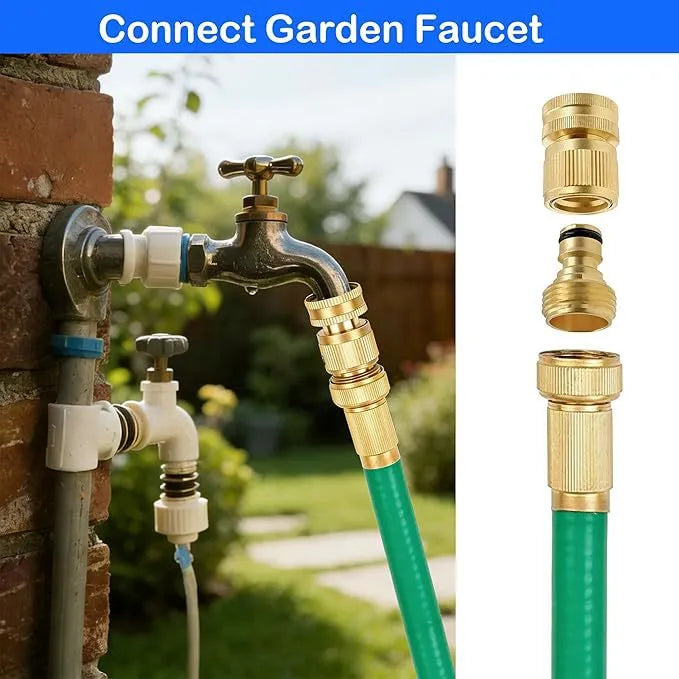 🔥🔩Garden Hose Quick Connector
