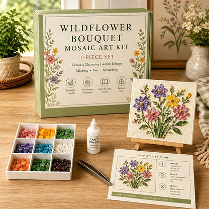 Watering Can Mosaic Art Kit