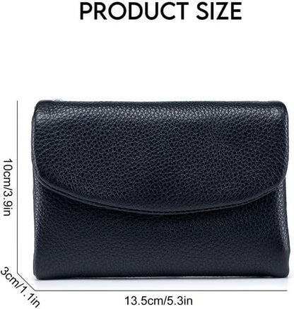 ✨⏰Unisex Pebble Real Leather RFID Wallet🔥