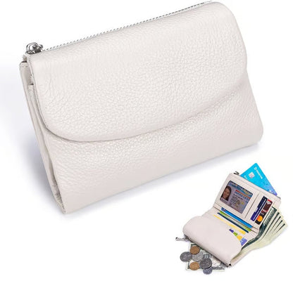 ✨⏰Unisex Pebble Real Leather RFID Wallet🔥