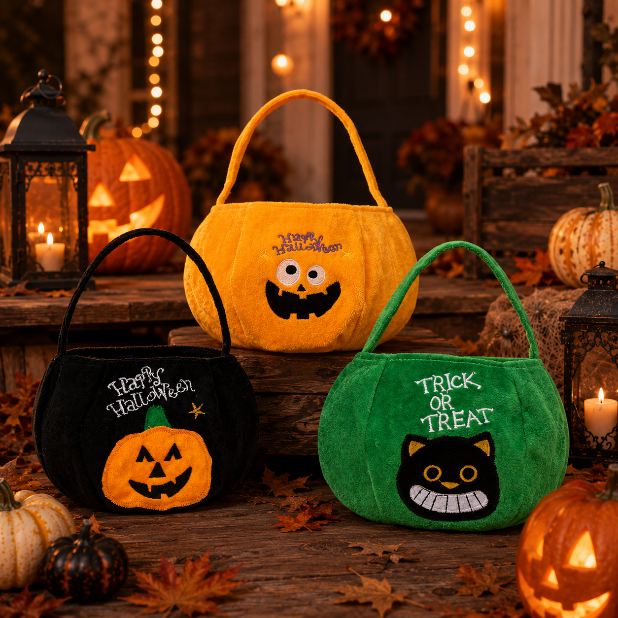 🍬Halloween Early Bird Sale | 49% OFF  Cute Halloween Trick-or-Treat Candy Bag – Soft Reusable Tote for Kids