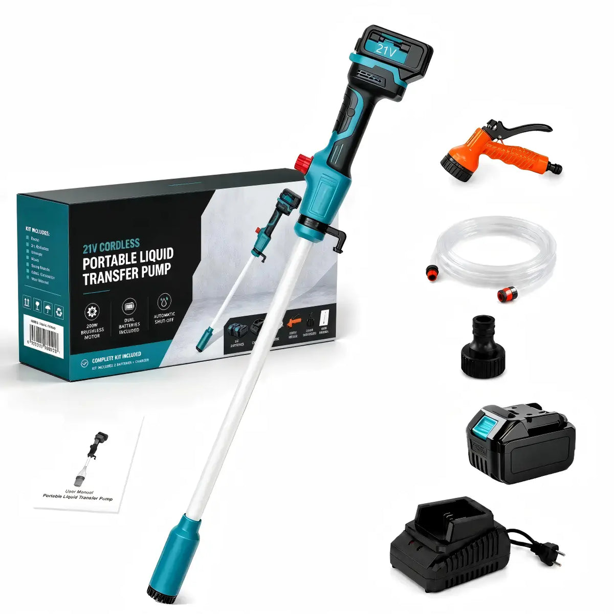 Cordless Portable Water Transfer Pump
