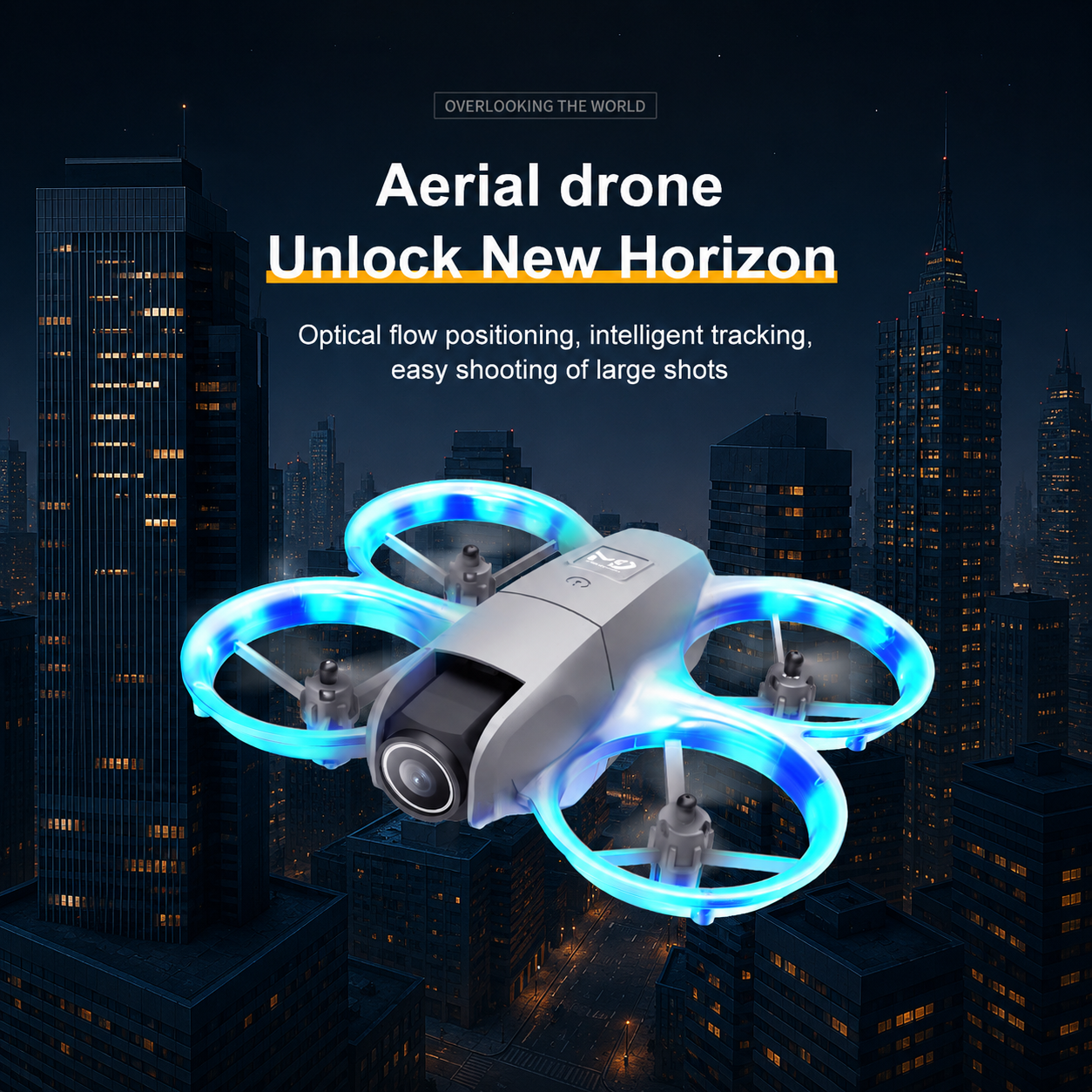 🚁 Capture Stunning 4K Aerial Views with Smart GPS Precision
