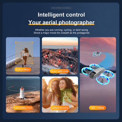 🚁 Capture Stunning 4K Aerial Views with Smart GPS Precision