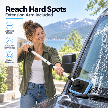 🚗✨ Dual-Sided Magnetic Windshield Cleaner – Clean Both Sides at Once