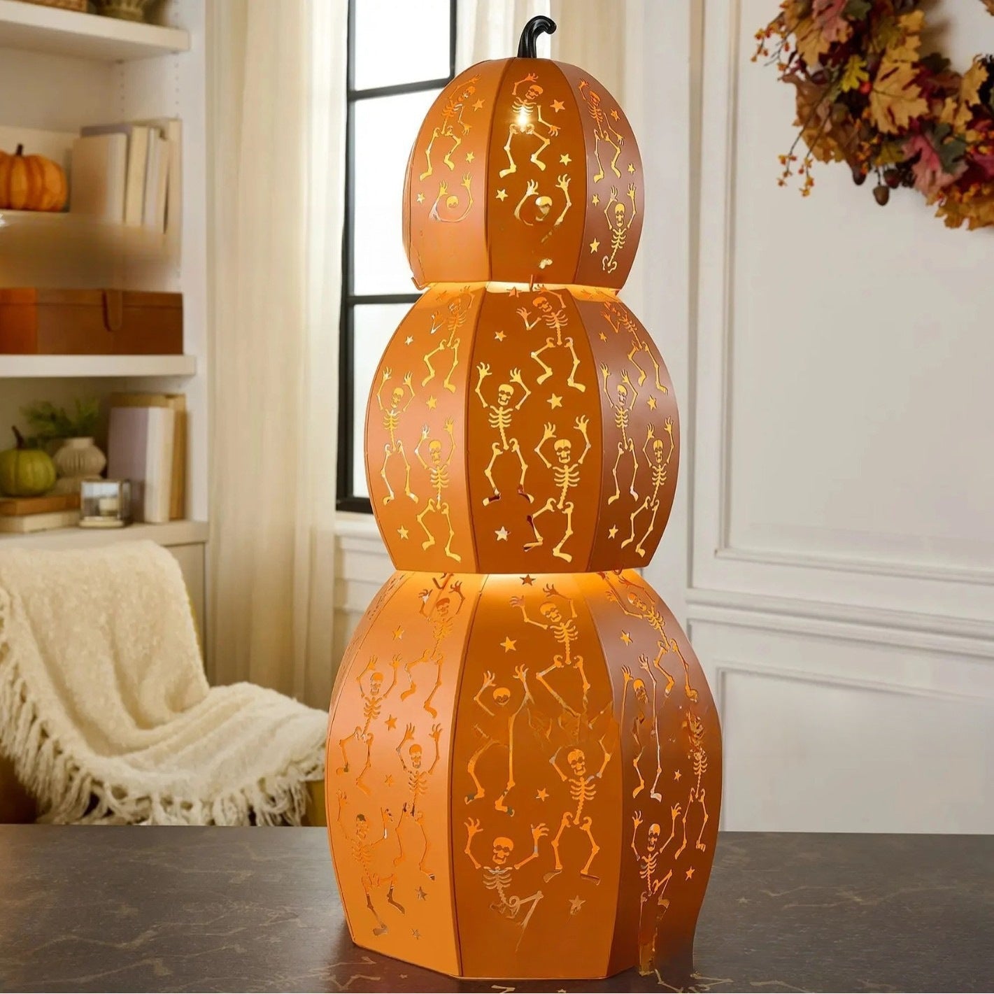 ✨ The Pumpkin Lantern That Comes Alive at Night