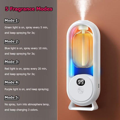 🌸 Essential Oil Diffuser USB Powered with Light ✨