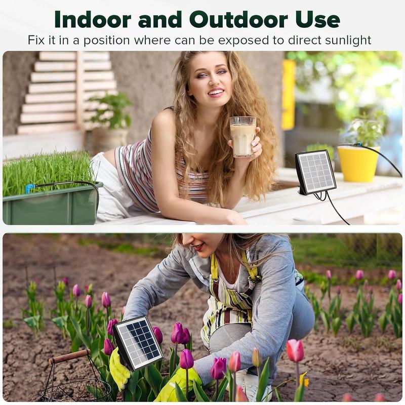 🔥Last Day Free Shipping -Solar Self Watering Plant Drip Irrigation System