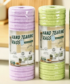 ✨Multipurpose Reusable Tear-Off Cleaning Cloth Roll