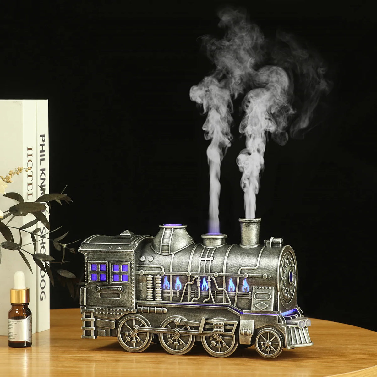 🔥Hot Sale 46% OFF🚂Retro Train Essential Oil Diffuser Humidifier-Free Shipping❗
