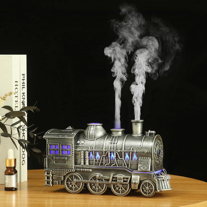 🔥Hot Sale 46% OFF🚂Retro Train Essential Oil Diffuser Humidifier-Free Shipping❗