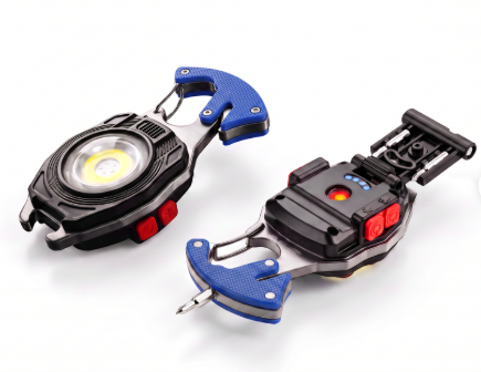💡8‑in‑1 Multifunctional Keychain Flashlight🔦🌈