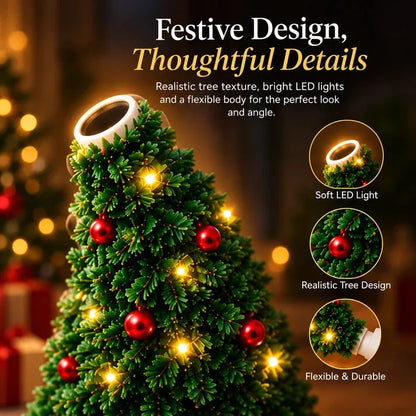 Magical Christmas Tree USB Projector Light – Festive Holiday Atmosphere Lamp