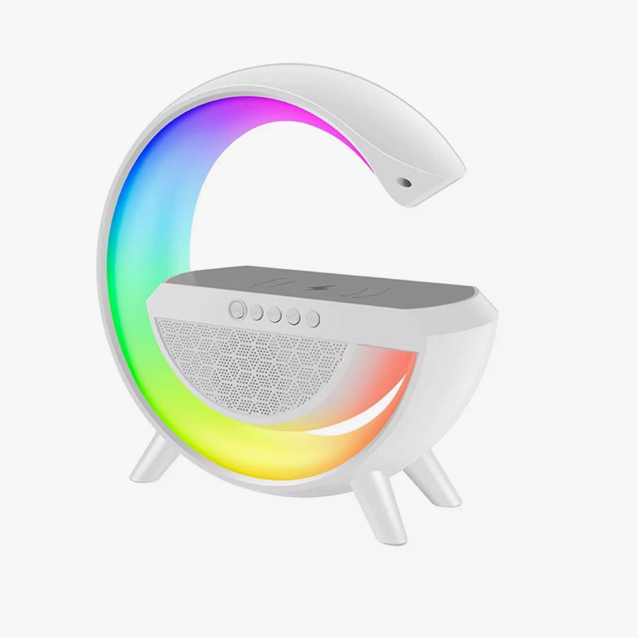 🤩Popular Multifunctional Moonlight Bluetooth Speaker——Wireless Charging and High-Quality Sound