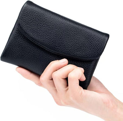 ✨⏰Unisex Pebble Real Leather RFID Wallet🔥