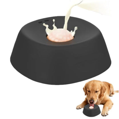 Slow-Feed Liquid Dog Bowls