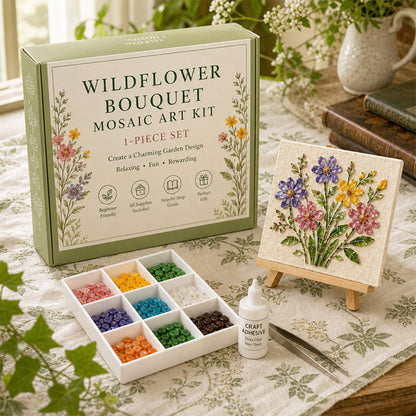 Watering Can Mosaic Art Kit