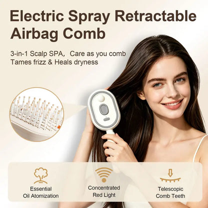 Electric Spray Air Cushion Massage Comb