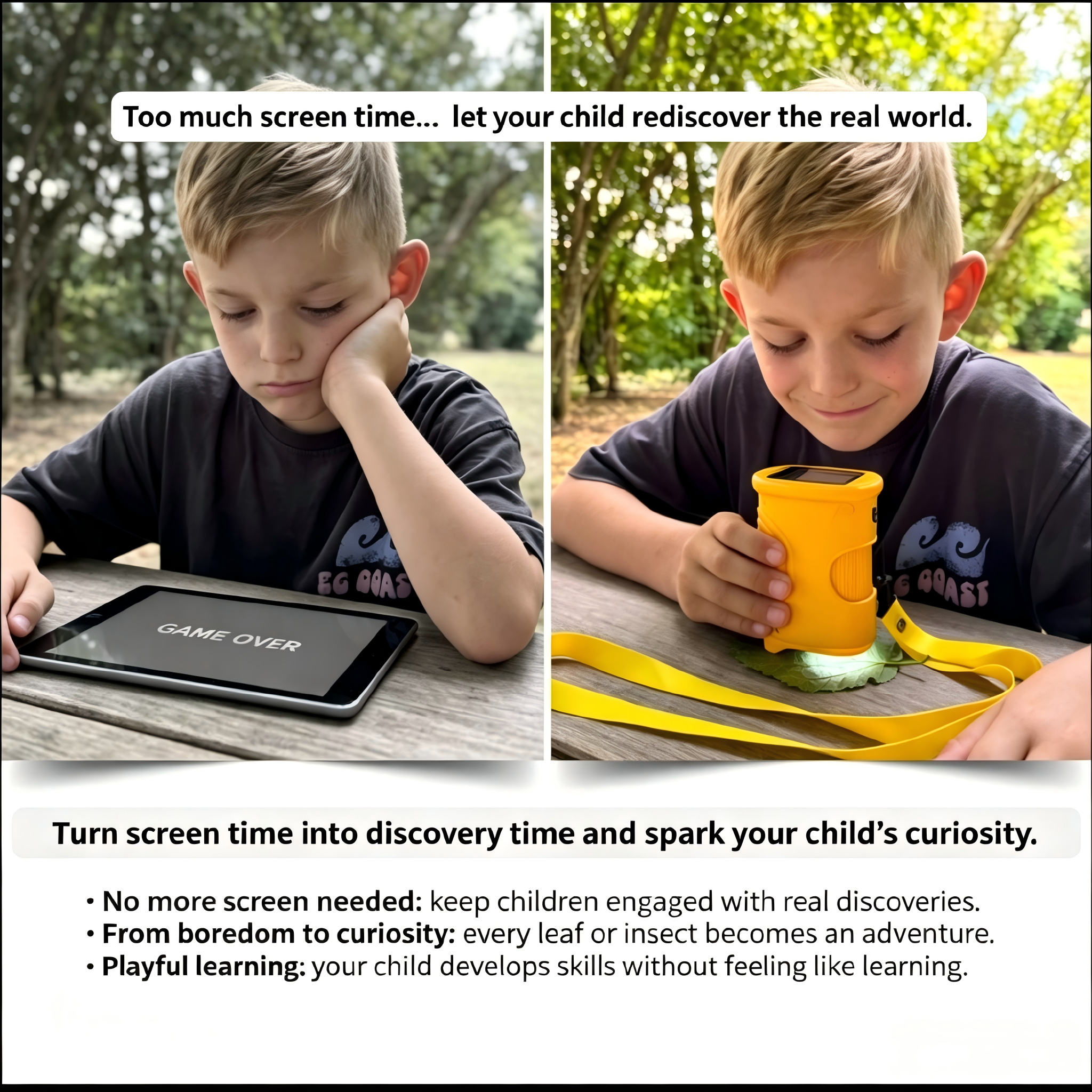 Adventure Microscope — Less Screen Time, More Discovery 🔍