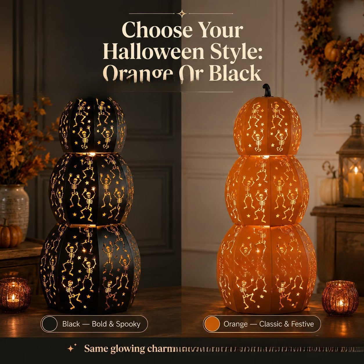 ✨ The Pumpkin Lantern That Comes Alive at Night