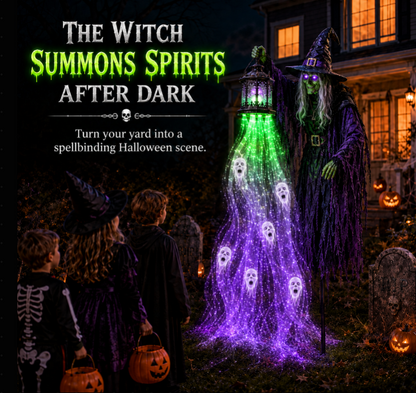 🔥Today 50% OFF🎁💀Halloween Soul Harvester Animated Garden Light
