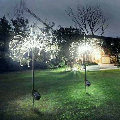 🔥LAST DAY 60% OFF - 🎁Waterproof Solar Garden Fireworks Lamp
