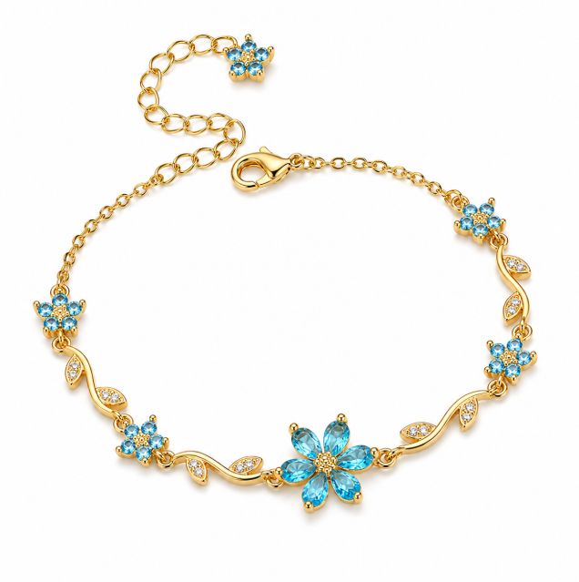 Blooming Sakura Bracelet 🌸Wear a Garden of Elegance on Your Wrist