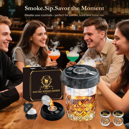 🎁Hot Sale Promotion 49% OFF🔥 Electric Whiskey Smoker Kit