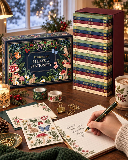 Adventskalender 2026 – Weihnachtsgeschenkset mit Schreibwaren