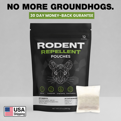 Groundhog Repellent Pouches