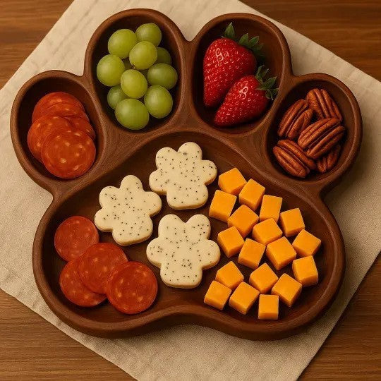 🔥🔥Rustic Cow-Shaped Charcuterie Board