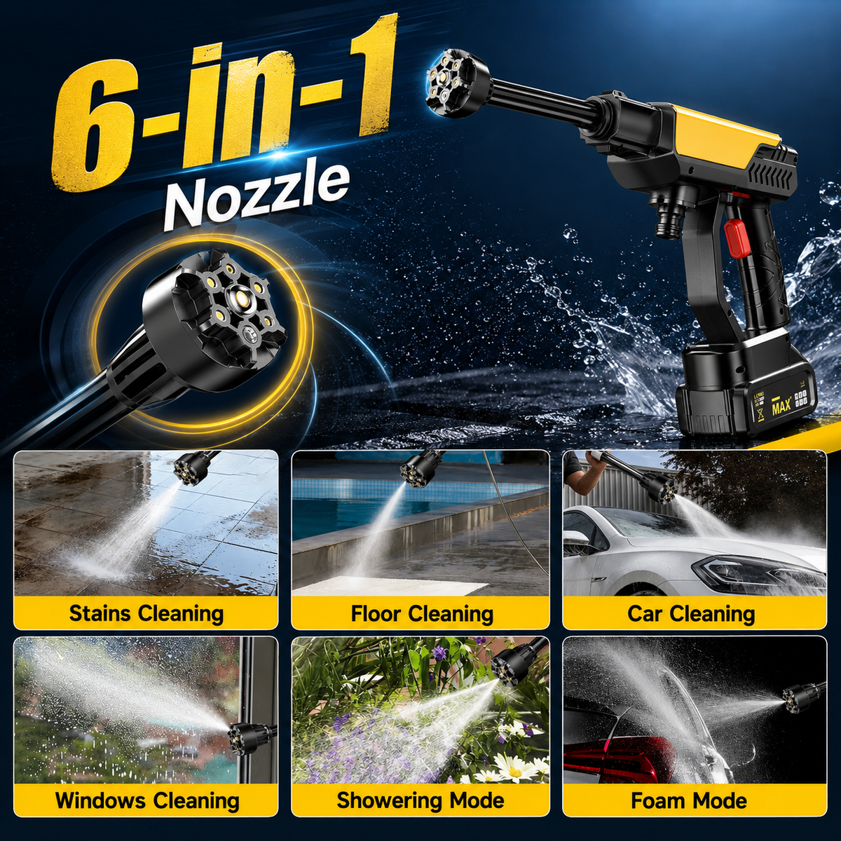 Cordless Pressure Washer