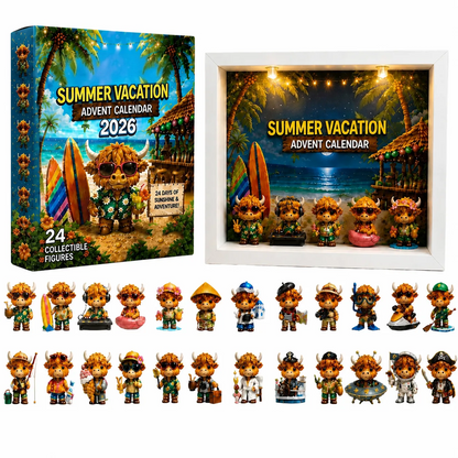 🔥FLASH SALE 50% OFF - 🏖️🐮Summer Vacation Advent Calendar 2026