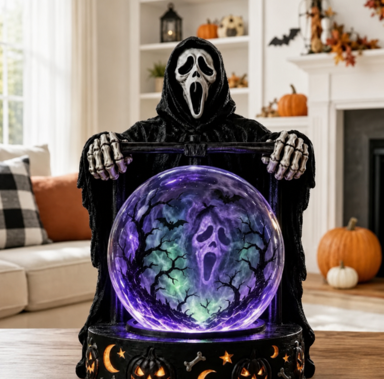 👻 Halloween Crystal Ball Lamp🔮 The Perfect Halloween Decoration🎃